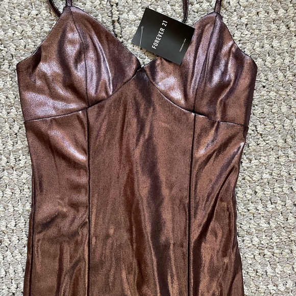 NWT Metallic Dress - Picture 3 of 11